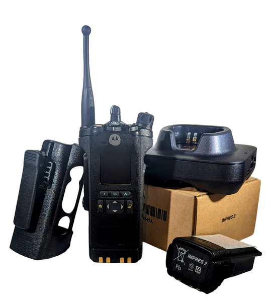 Motorola APX6000 Model 2.5 H98UCF9PW6AN Complete Set 7/800MHz Band