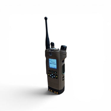 (SAND BROWN) Motorola APX 6000 Model 2.5 7/800MHz – Complete Radio Set