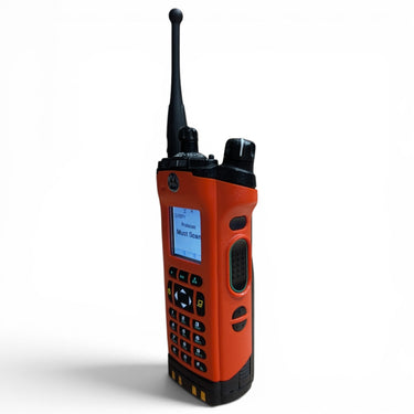 (RED) Motorola APX 6000 Model 2.5 7/800MHz – Complete Radio Set