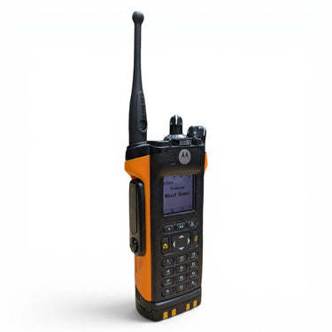 (ORANGE SIDES ) Motorola APX 6000 Model 3.5 7/800MHz – Complete Radio Set