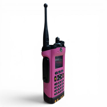 (PINK) Motorola APX 6000 Model 2.5 7/800MHz – Complete Radio Set