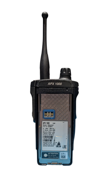 Motorola APX 1000 Portable Radio – 7/800 MHz (1.5 Model)