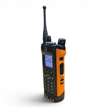 (ORANGE SIDES ) Motorola APX 6000 Model 3.5 7/800MHz – Complete Radio Set