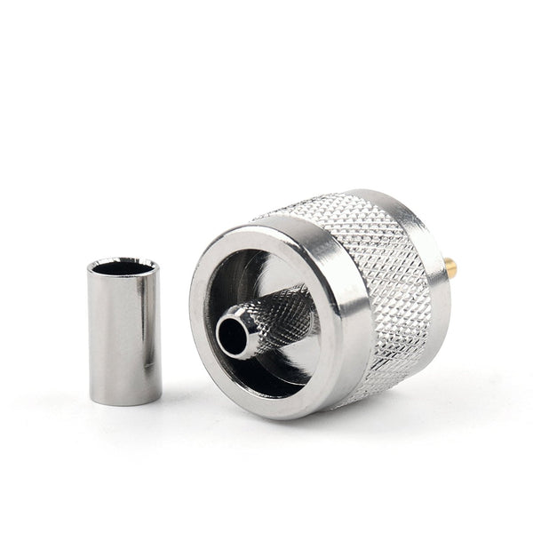 Connector UHF Male PL259 Plug Crimp RG 58