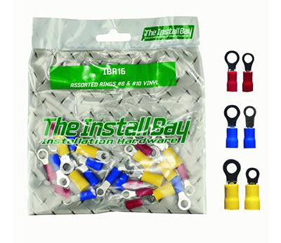 Install Bay #8/#10 Assorted Rings Terminals (24 pk)  IBR16