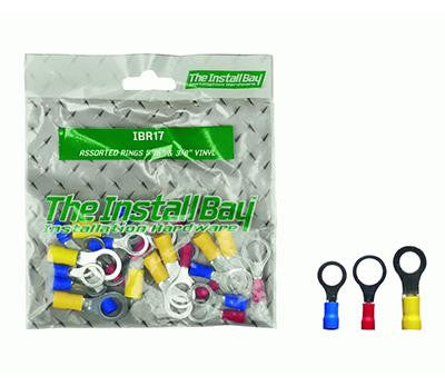 Install Bay 5/16" & 3/5" Assorted Ring Term ( 24 pk) IBR17