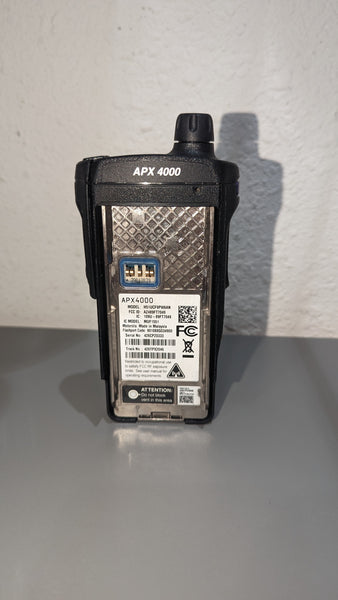 Motorola APX 4000 7/800 Model 2.5.   Radio only
