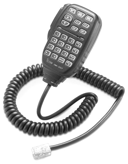 HM-207, Hand control microphone.  I Com-2730A, I Com-2730 Amateur Mobile (NEW)